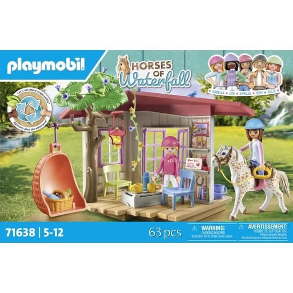 PLAYMOBIL - 71638 - Afslapningsområde for ryttere