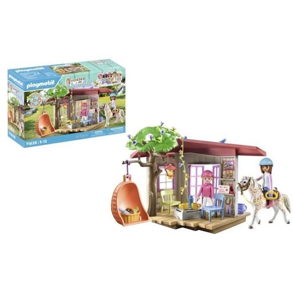 PLAYMOBIL - 71638 - Afslapningsområde for ryttere