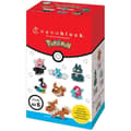 Pikkukuva 2 / 6: 6-osainen palikkafiguurisetti - BANDAI - NANOBLOCK - Normaalityyppinen Pokémon-pakkaus
