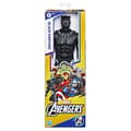 Miniatyrbillede 3 af 4: Black Panther 12" actionfigur, Avengers Titan Hero-serien legetøj til børn fra 4 år, Marvel