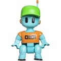 Miniatyrbillede 3 af 6: Leddelt figur - BANDAI - Stumble Guys - Robot Guy - 11 cm - Med klistermærker