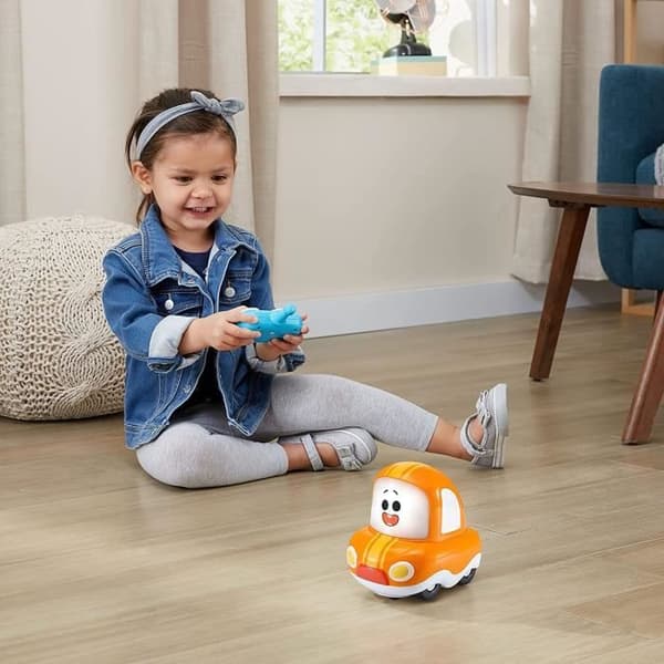Radiostyret racerbil - VTECH - Super Cory Radiostyrede racerbiler - Børn - Orange og blå