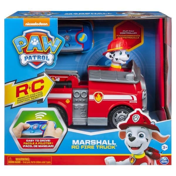 PAW PATROL - MARCUS RC KØRETØJ - 6054195 - Paw Patrol Fjernstyret Bil - Paw Patrol