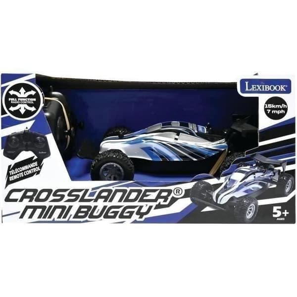 Lexibook - Mini kauko-ohjattava auto - Crosslander Buggy - Kaikille pinnoille - Helppokäyttöinen