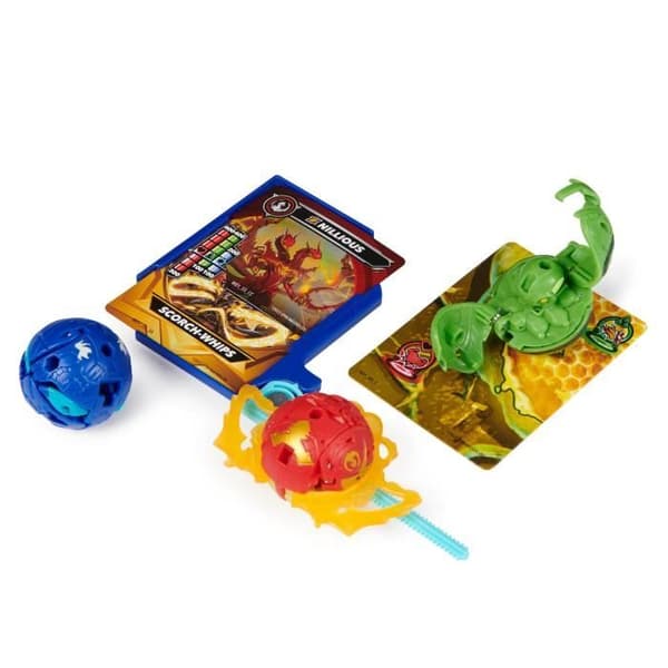 BAKUGAN - Battle Pack - 3 Bakugan + 2 Bakugan Special Attack