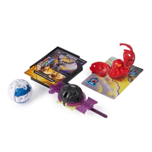 BAKUGAN - Battle Pack - 3 Bakugan + 2 Bakugan Special Attack