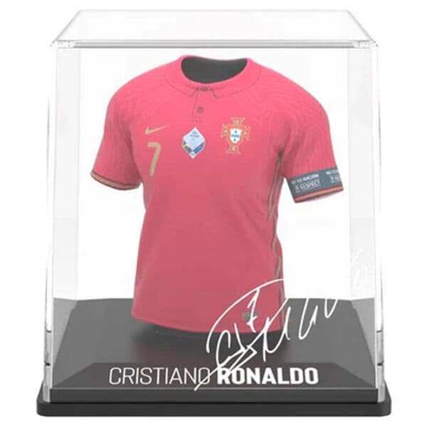 Euro 2020 Ronaldo mini t-shirt figure