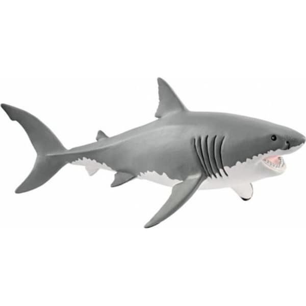 SCHLEICH Figur - Vithaj - Vilda djur - 14809 - För barn från 3 år och uppåt