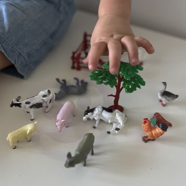 WOOPIE Farm Animal Figur Sæt – 14 Dele