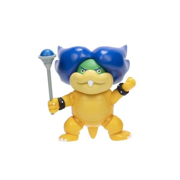 Super Mario Figur 10cm w42 Ludwig With Magic Wand