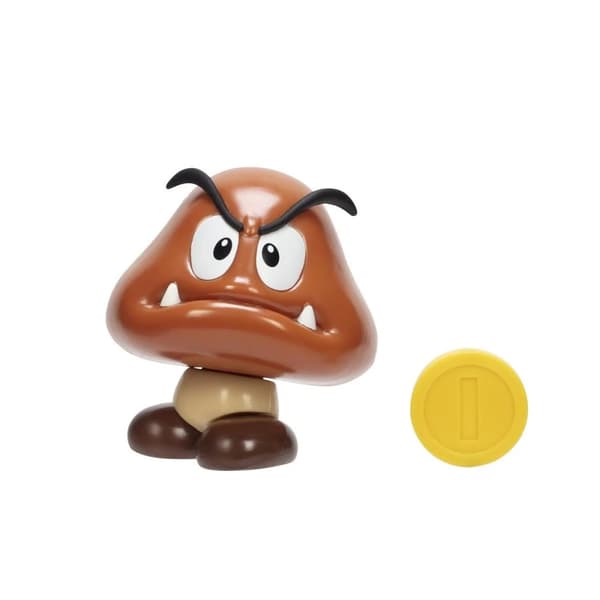 Super Mario Hahmo 10cm Goomba With Coin