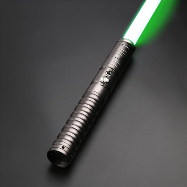 RGB Laser Saber, Holdbar Aluminium Håndtag, 12 Farvemuligheder,TS002-Grå, RGB S10