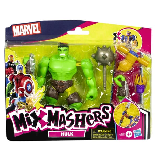 Avengers 5 Inch Mixmashers Deluxe Figure Hulk