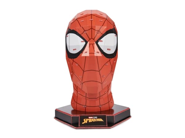 4D Build, Marvel Spider-Man 3D Puzzle Model Kit with Stand 82 Pcs | Spider-Man Desk Decor | Building Toys | 3D Puzzles for Adults & Teens 12+