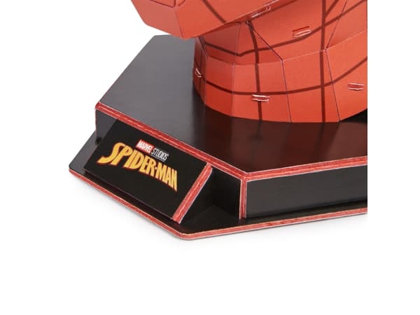 4D Build, Marvel Spider-Man 3D Puzzle Model Kit with Stand 82 Pcs | Spider-Man Desk Decor | Building Toys | 3D Puzzles for Adults & Teens 12+