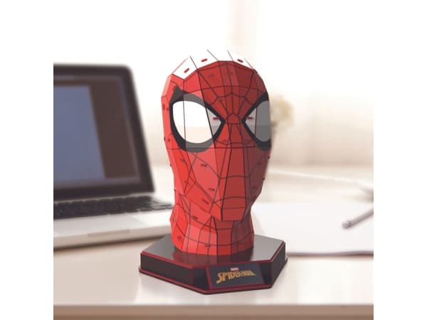 4D Build, Marvel Spider-Man 3D Puzzle Model Kit with Stand 82 Pcs | Spider-Man Desk Decor | Building Toys | 3D Puzzles for Adults & Teens 12+
