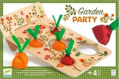 Djeco Skill Game - Bean Bag Toss - Garden Party