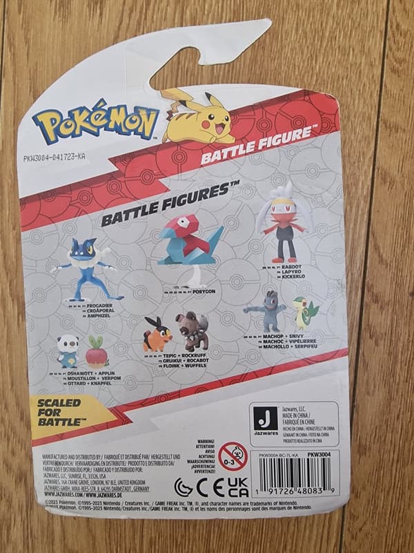 Pokemon Porygon Battle Action Figure