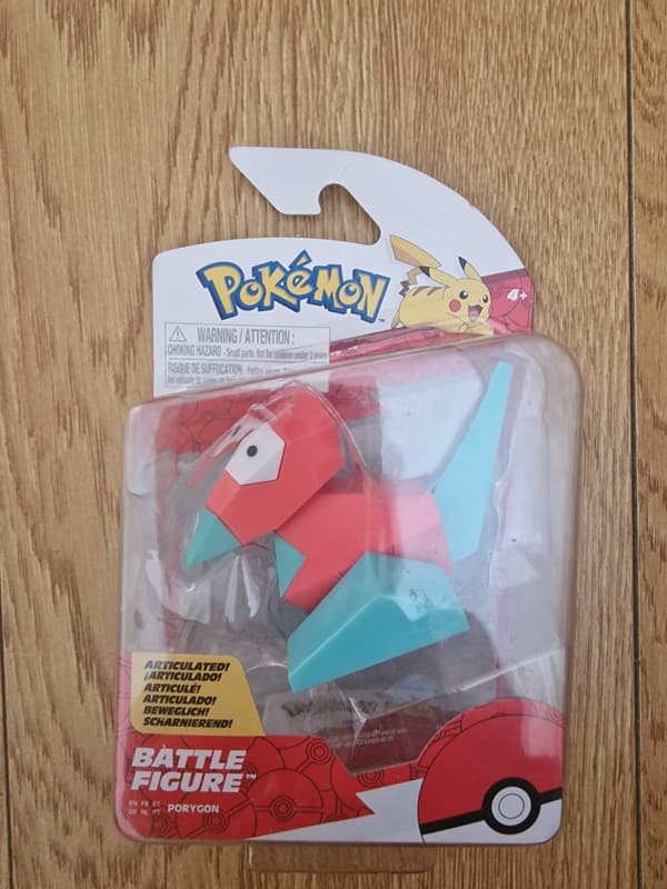 Pokemon Porygon Battle Action Figure