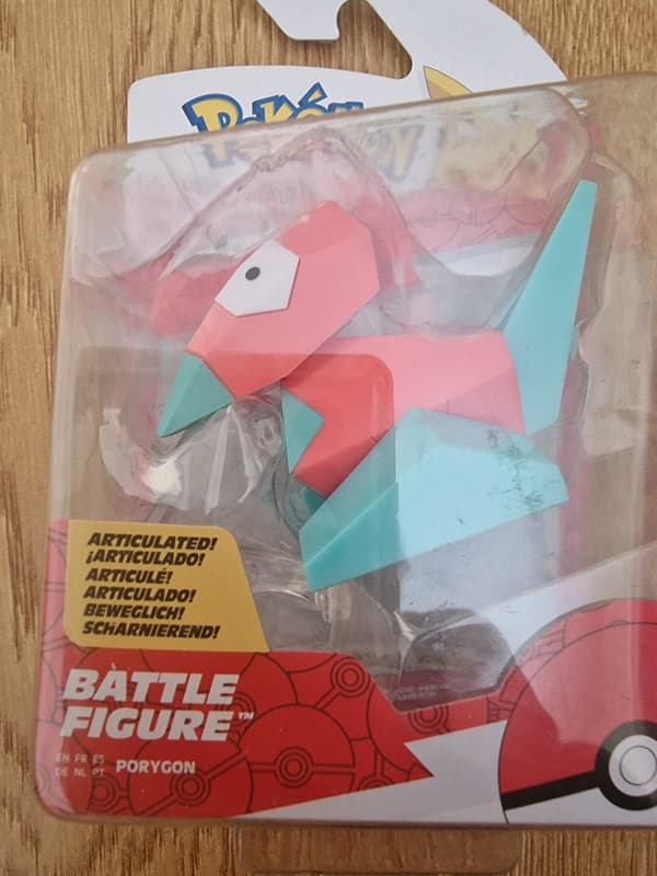 Pokemon Porygon Battle Action Figure
