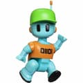 Miniatyrbilde 1 av 6: Papp Bandai Robot Guy Robot