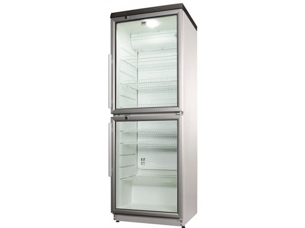 ADN230/1 BP Beko PRO Glass Door Fridge