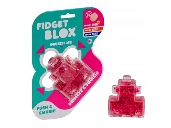 Spinner fidget blox klemmer meg rød