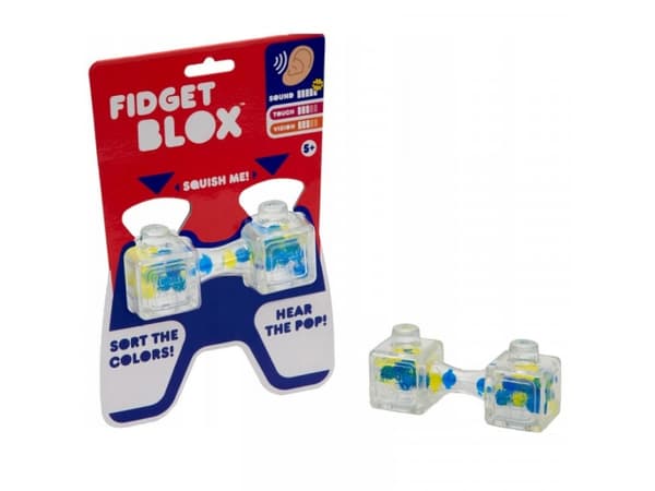 Spinner fidget blox squish me niebieski