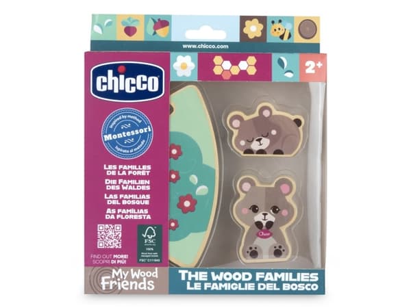 Chicco Classic 00012208400000, 2-vuotias, puinen, monivärinen