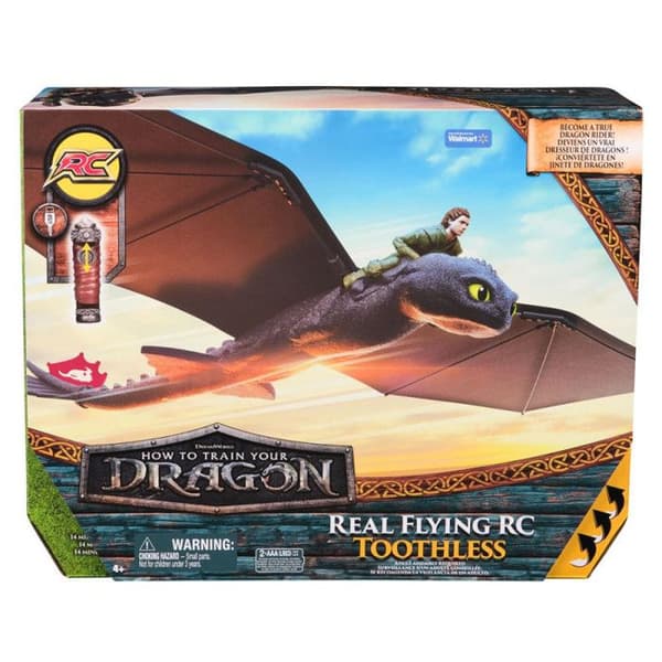 Figurine Volante Dreamworks Dragons Krokmou RC Dragons Film
