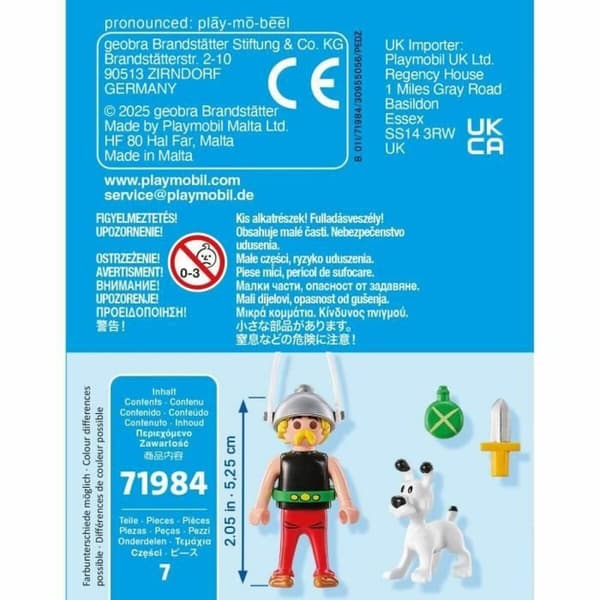 Playset Playmobil 71984 Astérix 7 Dele