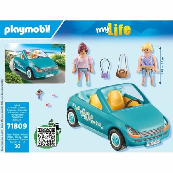 Legetøjssæt med køretøjer Playmobil 71809 Convertible 30 Dele
