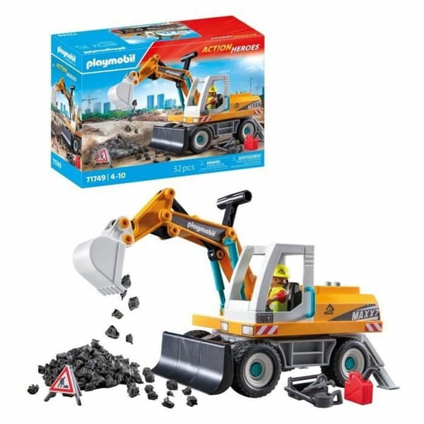 Legetøjssæt med køretøjer Playmobil 71749 32 Dele