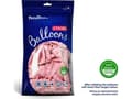 Miniatyrbilde 4 av 4: Party Deco Latex Ballonger, Pastell blekrosa, 30 cm, 50 stk Universal
