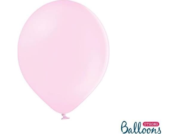 Party Deco Latex Ballonger, Pastell blekrosa, 30 cm, 50 stk Universal