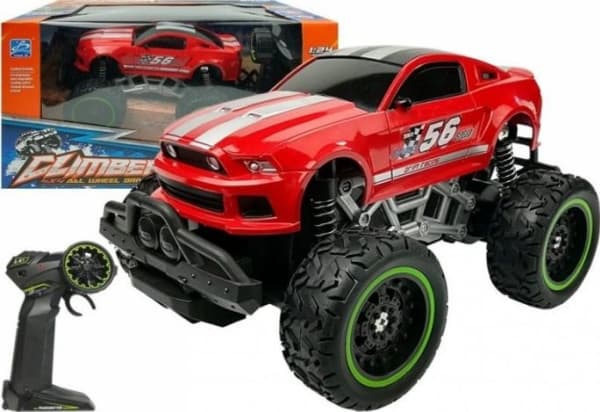 Lean Sport Kauko-ohjattava R/C 6.5 km/h High Wheels Red (punainen)