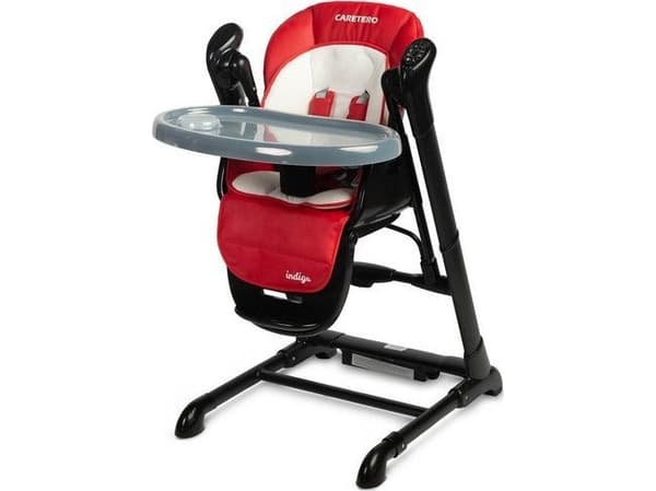 Caretero barnstol + gunga INDIGO BLACK WINE