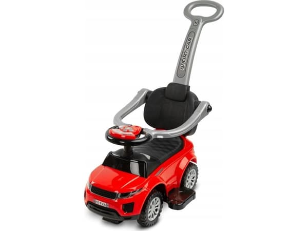 Toyz by Caretero Sports Car - 3-i-1 barnekjøring | rød
