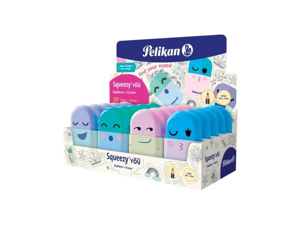Pelikan 606202, Plastic, Multicolour, Adult & children, 28 mm, 11 mm, 52 mm