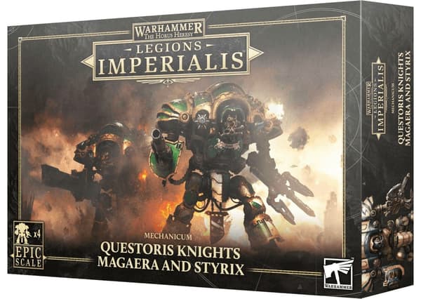 Legions Imperialis: Mechanicum Questoris Knights Magaera and Styrix