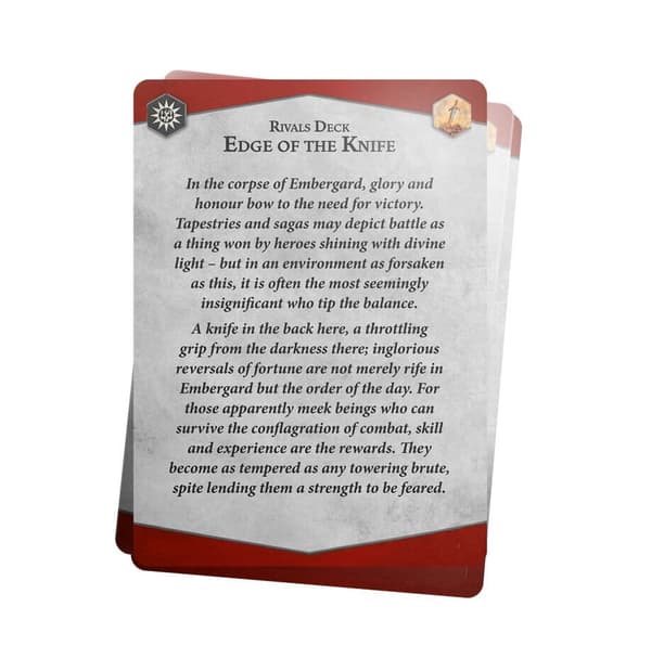 Warhammer Underworlds: Edge of the Knife Rivals Deck