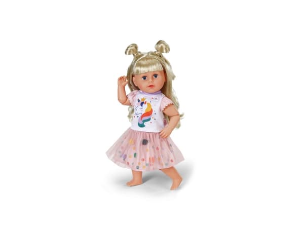BABY syntynyt Yksisarvinen mekko tutulla 43cm