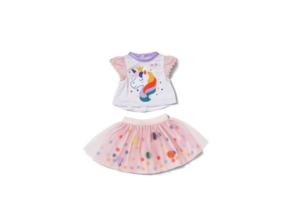 BABY syntynyt Yksisarvinen mekko tutulla 43cm