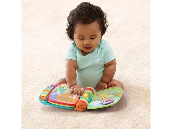 VTech Baby Mein erstes Liederbuch bunt, 0,5 år, Batterier kreves, AAA, Flerfarget