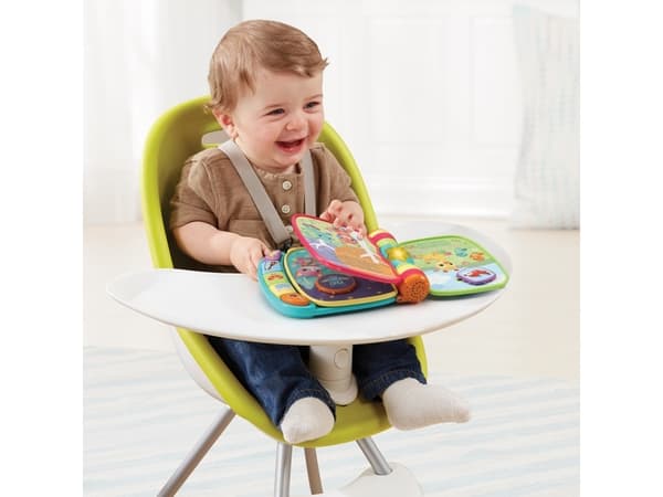 VTech Baby Mein erstes Liederbuch bunt, 0,5 år, Batterier kreves, AAA, Flerfarget