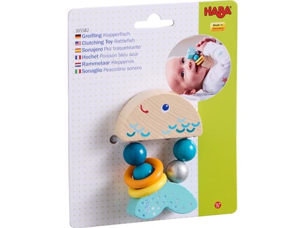HABA Greifling, Pojke/flicka, 6 månad (er), Blå, Trä