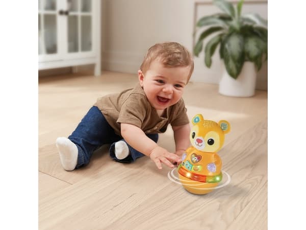 VTech Baby 567604, 0,5 År, Låter, Talfunktion, Batterier krävs, AAA, Plast, Plysch
