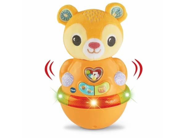 VTech Baby 567604, 0,5 År, Låter, Talfunktion, Batterier krävs, AAA, Plast, Plysch