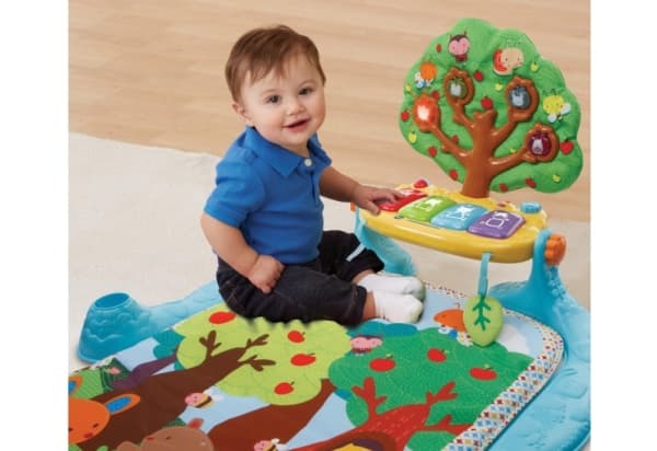 VTech Musik-Spieldecke, lelukaari, Tuottaa ääntä, Monivärinen