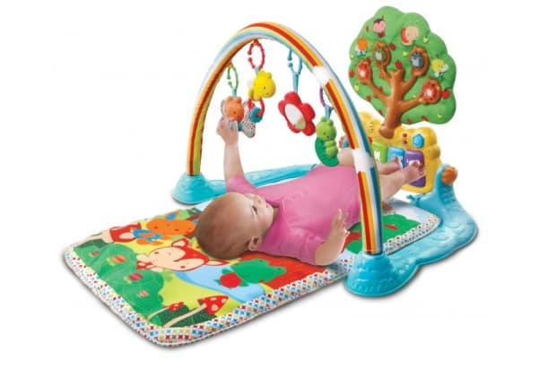 VTech Musik-Spieldecke, lelukaari, Tuottaa ääntä, Monivärinen